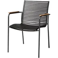 Cinas Mood karmstol svart