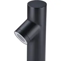 LINDBY Pollare uthomus Lolani , Svart, Aluminium / grå / zink, Modern, Utomhuslampa
