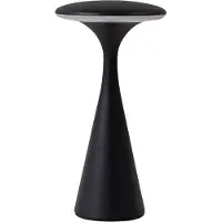LINDBY Bordslampa , Evelen, dimbara, Svart, Balkong, Plast, Modern