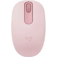 Logitech M196 - Mus - höger- och vänsterhänta - optisk - 3 knappar - trådlös - Bluetooth - rosa