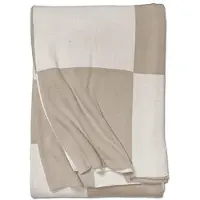 Classic collection Square pläd beige