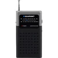 Blaupunkt PR4BK - Personlig radio - 0.3 Watt - svart