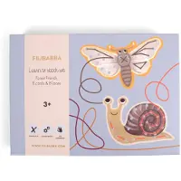 Filibabba Broderiset u. WellL - Lhonor To Embroider - Animals of - - One Size - Kreativt lekset