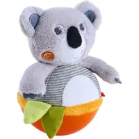 Haba Roly Poly Koala Vobbande Djur Ljudande Baby Sensoriska Leksaker för Tummytime