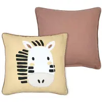 Atmosphera dekorationskudde till barnrum COQUIN zebra 40 x 40 cm