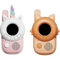 The Zoofamily Walkie Talkies - Fox/Unicorn - - One Size - Gosedjur
