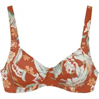 Sunseeker Bikiniöverdel grön / orange / vit
