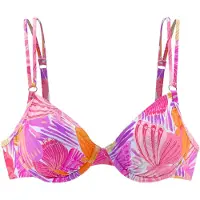 Sunseeker Bikiniöverdel ljusblå / lila / orange / rosa