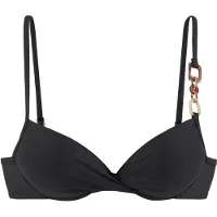LASCANA Bikiniöverdel svart