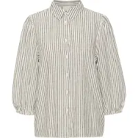 Kaffe Blus 'KAmilia' svart / vit