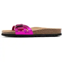 Bayton Pantolette 'Athena' brun / rosa
