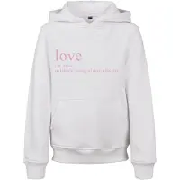 Mister tee Love Definition Tröja Med Huva