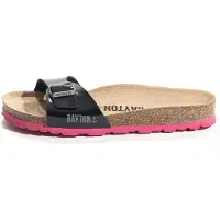 Bayton Pantolette 'Prague' guld / svart