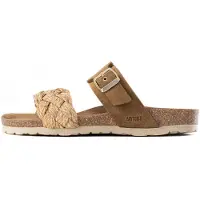 Bayton Pantolette 'Carina' camel / brun