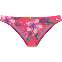 LASCANA Bikiniunderdel mörkgrön / rosa
