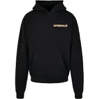 MT Sweatshirt 'Sad Boy' grön / ljusorange / svart