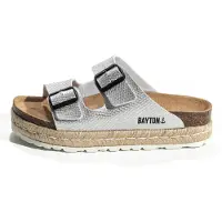 Bayton Pantolette 'Olympe' silver