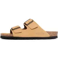 Bayton Pantolette 'Atlas' camel / brons