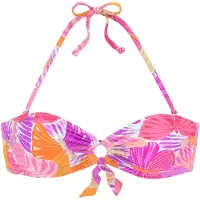 Sunseeker Bikiniöverdel lila / orange / rosa / vit