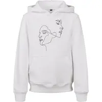 Mister tee One Line Fit Huvtröja