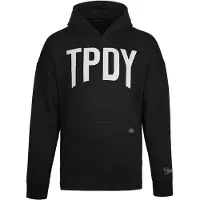 Trueprodigy Sweatshirt 'Janne' svart / vit