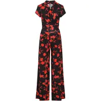 HotSquash Jumpsuit röd / svart