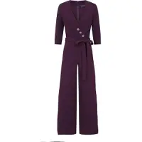 HotSquash Jumpsuit mörklila