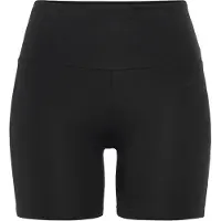 LASCANA Sportbyxa svart / vit