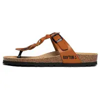 Bayton Pantolette 'Huelva' brun / svart