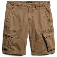 Superdry för män. M7110433A Cargo shorts Core brun (32), Casual, Bomull