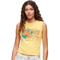 Superdry La Graphic ärmlös T-shirt