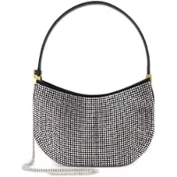MAGDA BUTRYM Vesna Hobo Bag Medium - - Svart - Strass