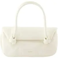 Jil Sander Knot Sm axelremsväska - - Läder - Beige