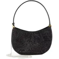 MAGDA BUTRYM Re23 Medium Vesna Hobo Bag - - Svart - Strass
