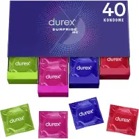 Durex Surprise Me Premium Variety Pack Kondomer 40 st - LjusrosaKlar - LjusrosaKlar