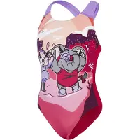 Speedo Learn To Swim Printed Crossback Baddräkt