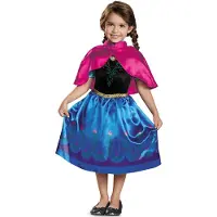 Disney Frozen Maskeradkläder - Anna - - 3-4 år (98-104) - Maskeradkläder