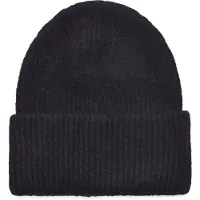 Gina Tricot  - Rib beanie - mössor - Svart - ONESIZE - Dam