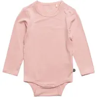 Minymo Body l/ä - Bambu - Rosa - - 50 - Body L/Ä