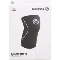Rehband RX Knee Sleeve, 7 mm, black, large
