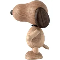 Boyhood Snoopy - PEANUTS - Small - Rökt/Oak - - One Size - Dekoration
