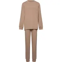 JBS Pyjamas - Bambu - Caramel - - 5-6 år (110-116) - Pyjamas 2-delad