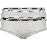 Puma Hipster Panties 2 Units Grå M Kvinna