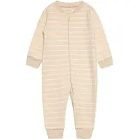 Fixoni Pyjamasdräkt - Havregrynsgröt Randig - - 1½ år (86) - Pyjamasdräkt