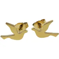 Edblad Dove Studs Gold - Stjärnurmakarna
