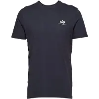 Alpha industries T-shirt mörkblå / vit