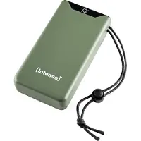 Intenso F20000 Powerbank 20000 mAh Quick Charge, Power Delivery LiPo USB-A, USB-C Grön