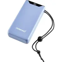 Intenso F20000 Powerbank 20000 mAh Quick Charge, Power Delivery LiPo USB-A, USB-C Blå