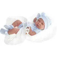 MuÑecas Antonio Juan Nyfödd Toquilla Docka 42 Cm