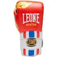 Leone1947 Thai Style Läder Konstgjorda Boxningshandskar